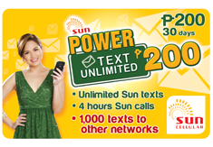 SUN Text Unlimited 200